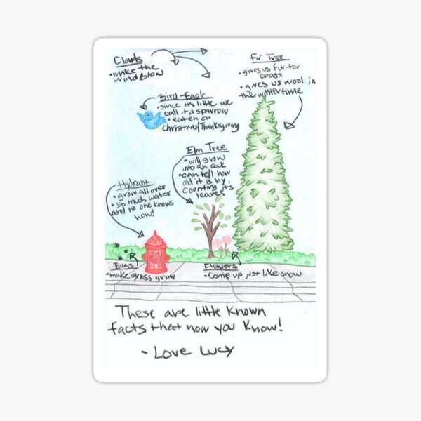 Item preview, You’re A Good Man, Charlie Brown - Lucy’s little known facts designed and sold by ColourAndBrush.