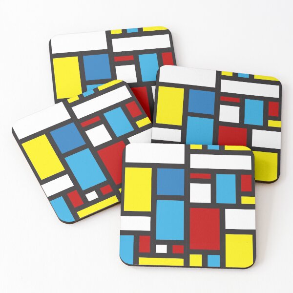 Item preview, Mondrian Inspired Blocks designed and sold by imlying.