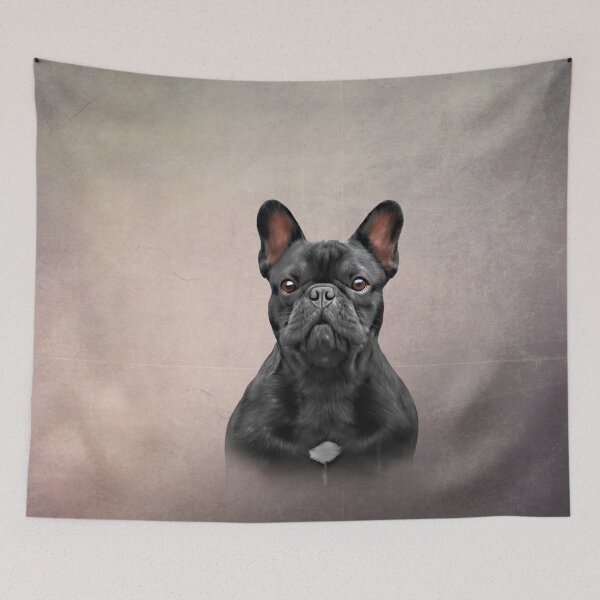 Item preview, Drawing dog French Bulldog designed and sold by bonidog.