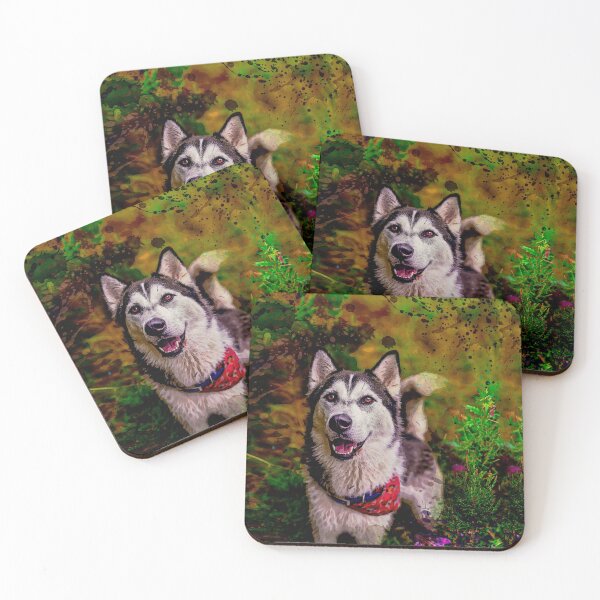 Item preview, Dog Husky Smile  designed and sold by PurpleBluesPets.