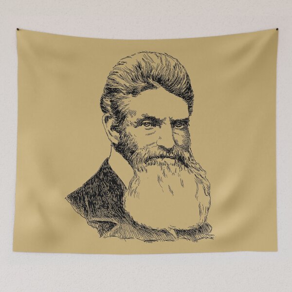 Item preview, John Brown Sketch - History, Abolitionist, Leftist, Harpers Ferry designed and sold by SpaceDogLaika.
