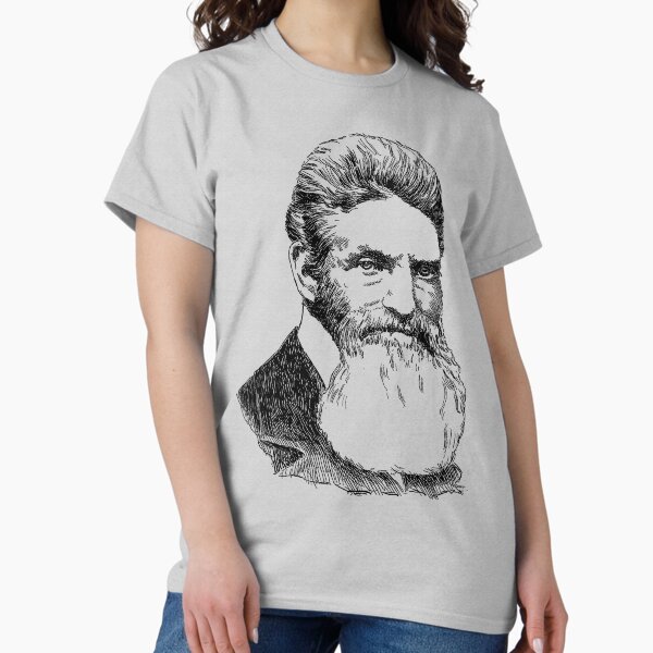 Vista previa del artículo con la obra «John Brown Sketch - Historia, Abolicionista, Izquierdista, Harpers Ferry», diseñado y vendido por SpaceDogLaika.