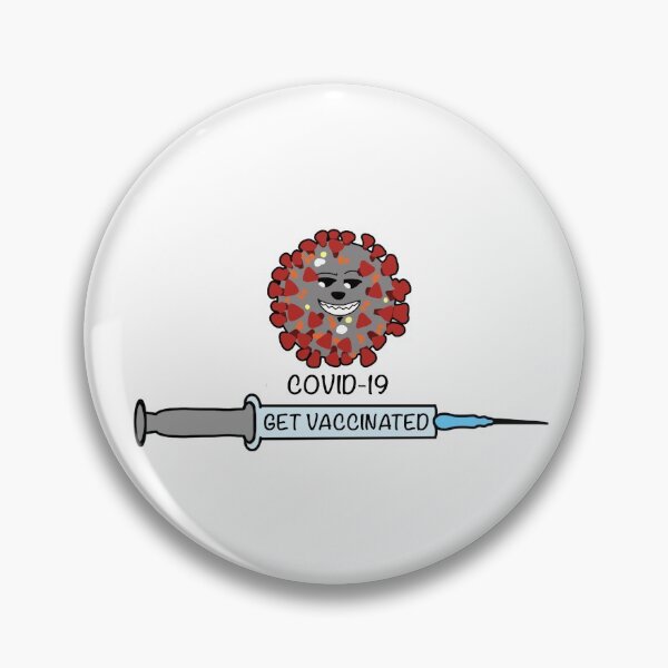 Item preview, Get Vaccinated: COVID-19 designed and sold by The Curious Med Student.