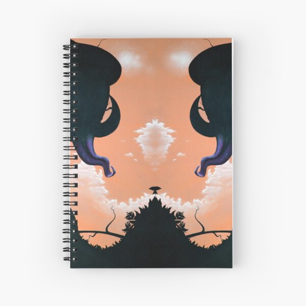 Copy of Sunrise flower 5 Spiral Notebook
