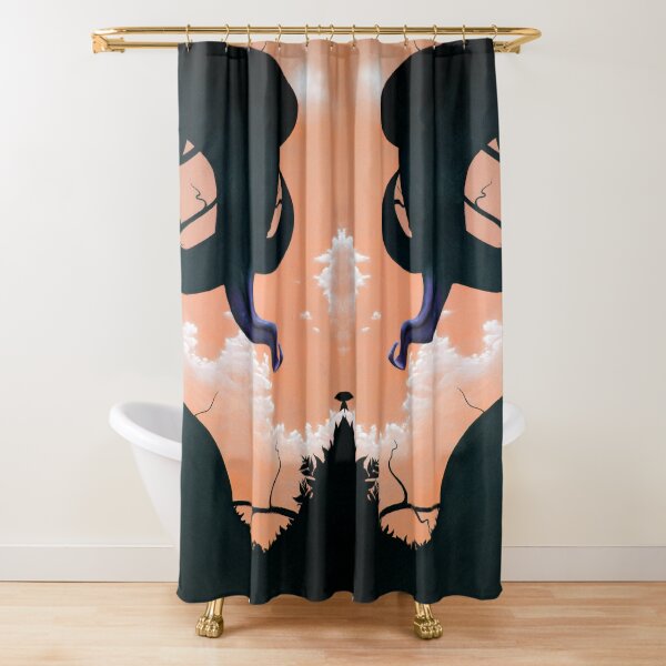 Copy of Sunrise flower 5 Shower Curtain