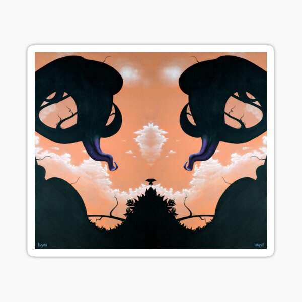 Copy of Sunrise flower 5 Sticker