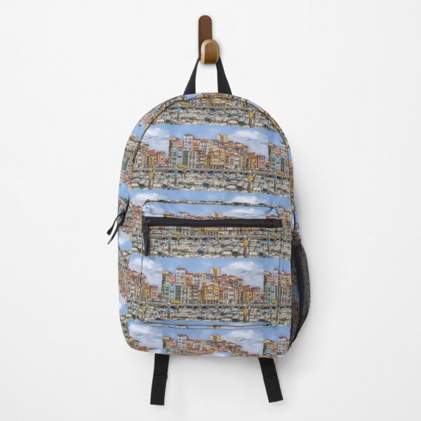 Item preview, Port city with boat views designed and sold by MUZA9.
