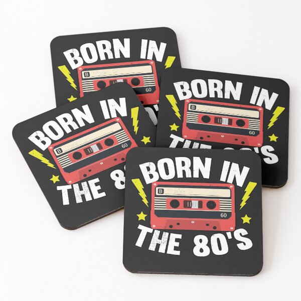 Item preview, Born in the 80s Retro Gift idea for 40th birthday T-Shirt designed and sold by Músico Ilustre.