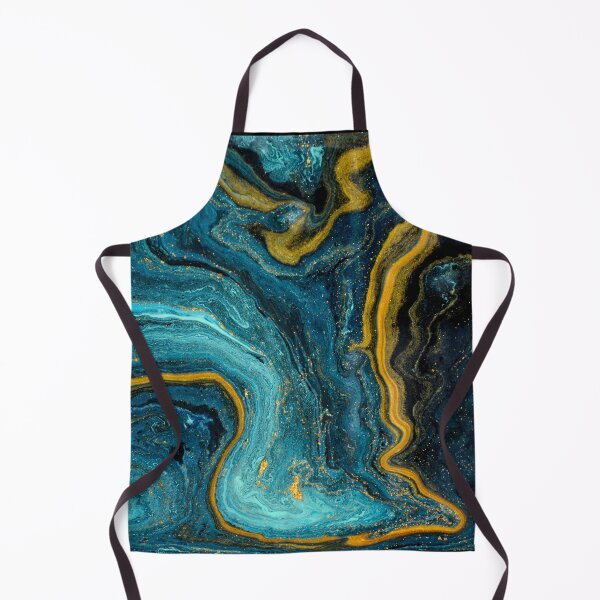Item preview, Teal and Gold marble designed and sold by Latorih10.