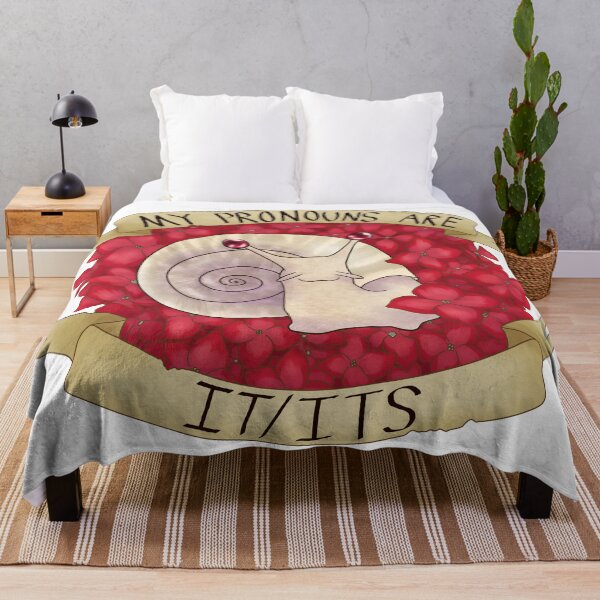 Item preview, It/Its Pronoun Snail designed and sold by PrideSnails.
