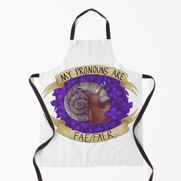 Item preview, Fae/Faer Pronoun Snail designed and sold by PrideSnails.