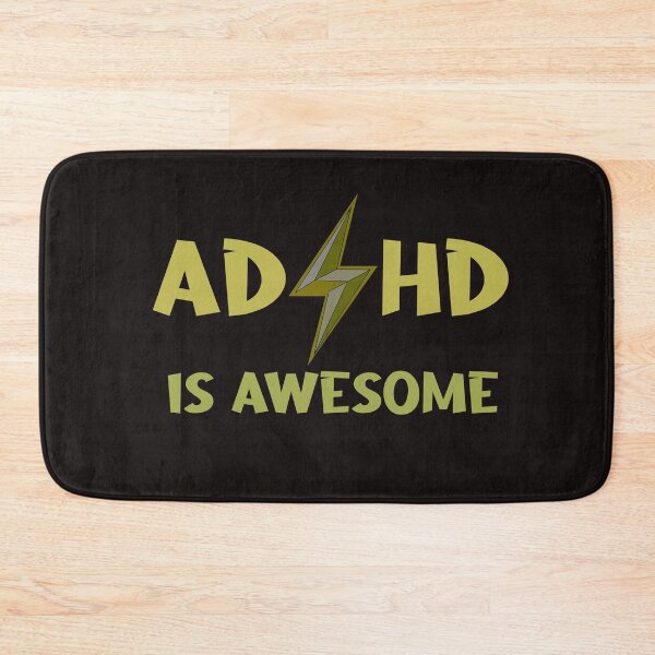 Aperçu de l'œuvre adhd is awesome  créée et vendue par manardesign.