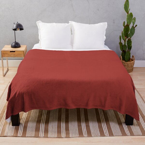Item preview, Plain Solid Color Fire Whirl Red - New York Fashion Week Autumn 2021 Winter 2022 designed and sold by ozcushions.