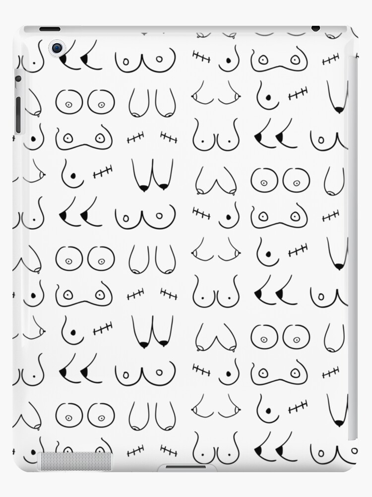Breast Pattern  Boobs iPad Case & Skin for Sale by KarolinaPaz