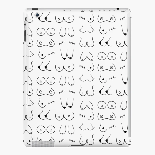 Breast Pattern  Boobs iPad Case & Skin for Sale by KarolinaPaz