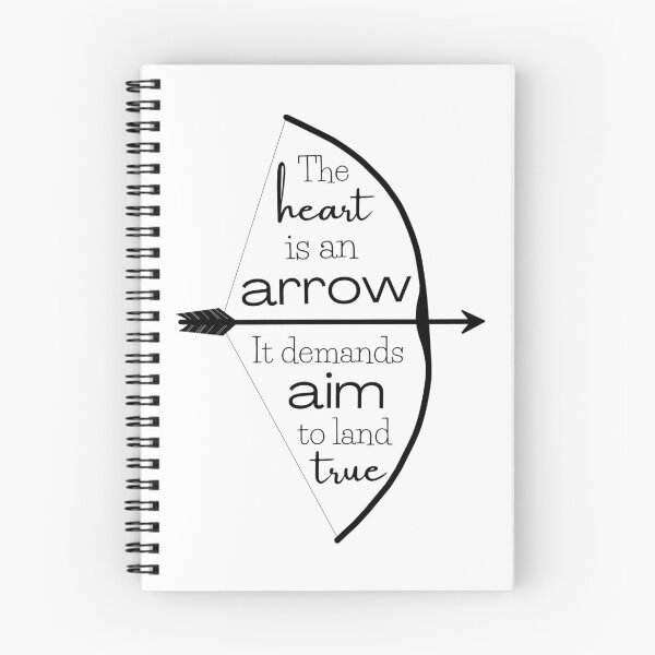Item preview, Heart Is An Arrow - Inej Ghafa designed and sold by RockyCreekArt.