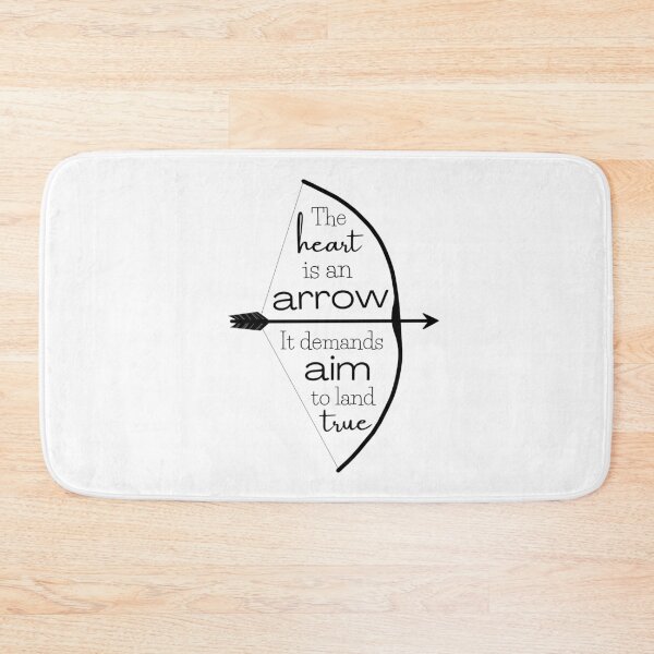 Item preview, Heart Is An Arrow - Inej Ghafa designed and sold by RockyCreekArt.