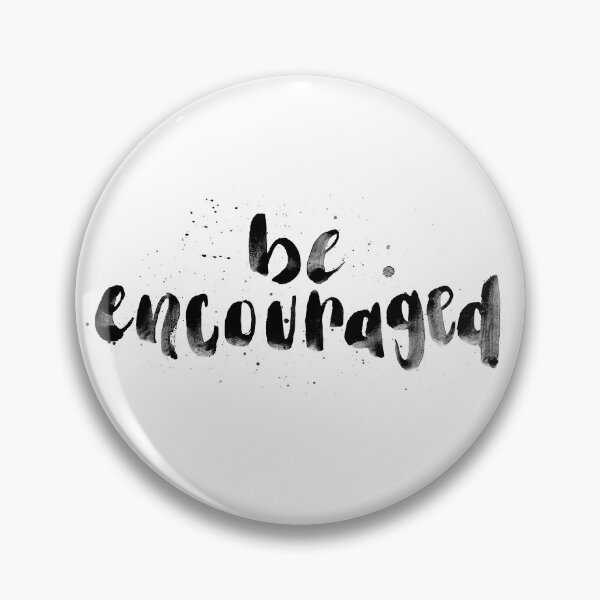 Item preview, be encouraged hand lettering designed and sold by ideateandcreate.