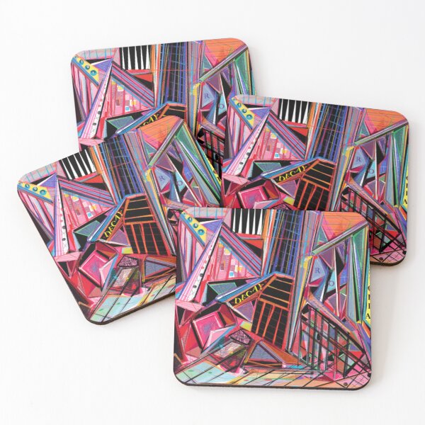 Item preview, Dystopia, abstract digital design designed and sold by Art With Impact – Statement Art & Apparel for Deep Thinkers.