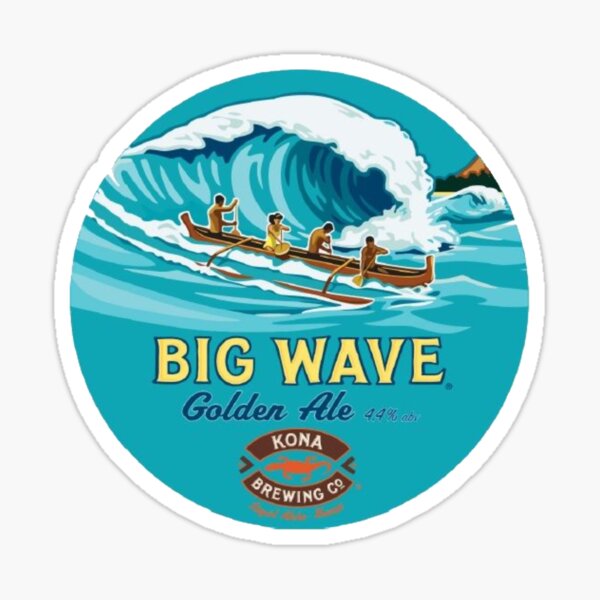 Kona Big Wave Sticker