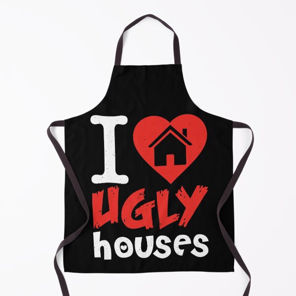 Item preview, Funny I Love Ugly Houses designed and sold by EverythingKawai.