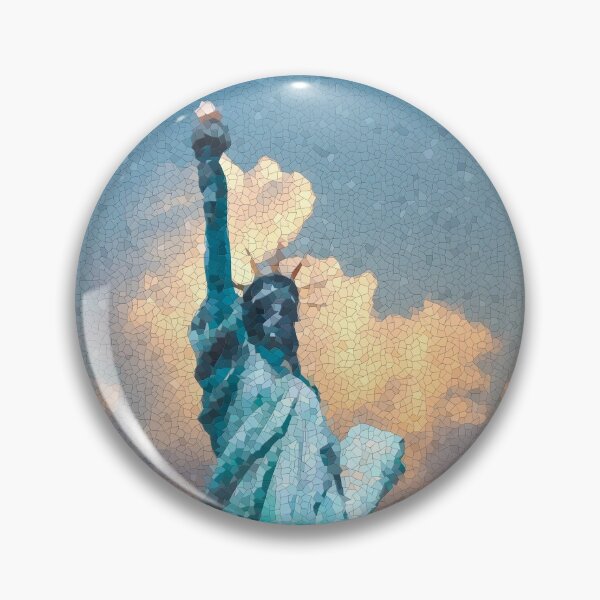 Item preview, New York City, Statue Of Liberty USA Mosaic II designed and sold by Julie Pickering.