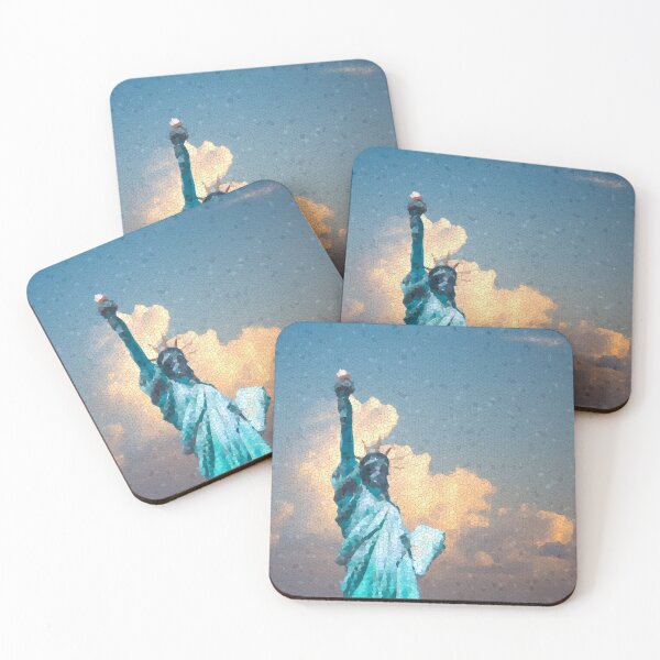 Item preview, New York City, Statue Of Liberty USA Mosaic II designed and sold by Julie Pickering.