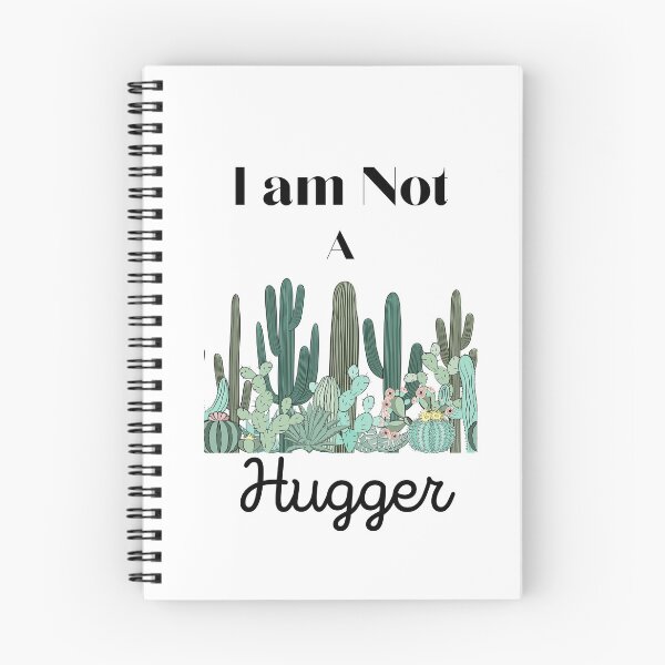 Item preview, I am not a hugger, Cactus gift designed and sold by Miaberzo.