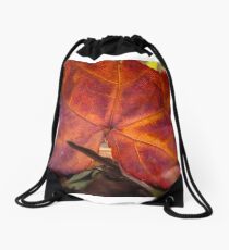 Autumn colour Drawstring Bag