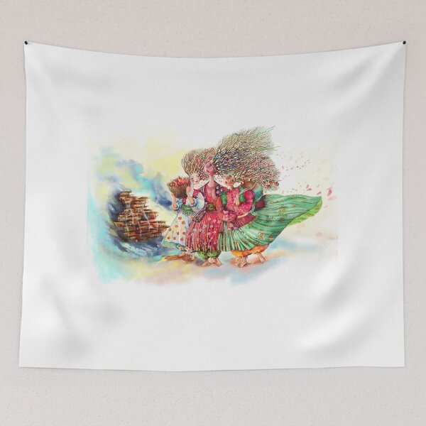 Item preview, The spring girls  designed and sold by art-pomegranate.