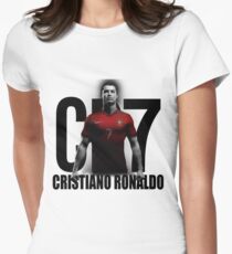 CRISTIANO RONALDO PORTUGAL CR7 Women's Fitted T-Shirt