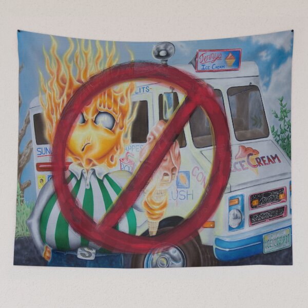Item preview, No Ice Cream For You, sunny and ice cream truck 6 designed and sold by bryansteward.