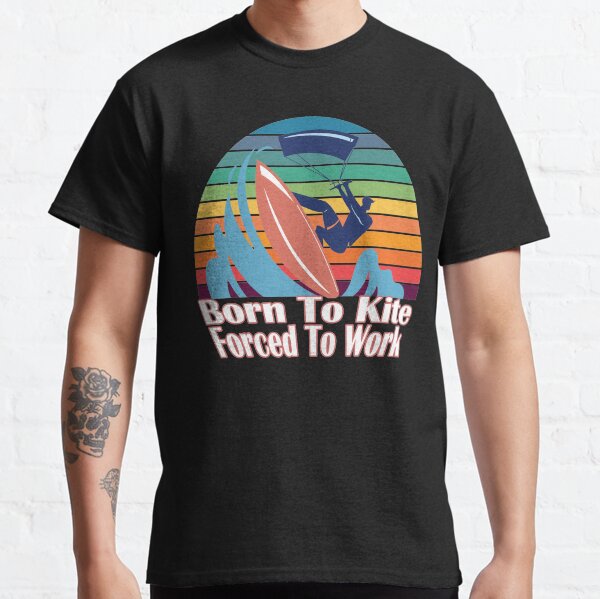 Girly T-Shirt Surfing Surf Beach Surfer Windsurfen Palm Brach Hawai Kitesurfing 