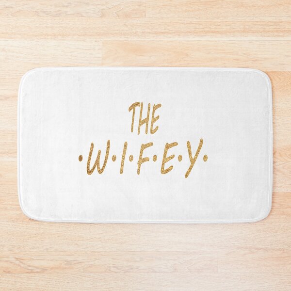 Item preview, THE WIFEY.  THE W.I.F.E.Y.  Gold Print Humorous designed and sold by luvmhykdesigns.