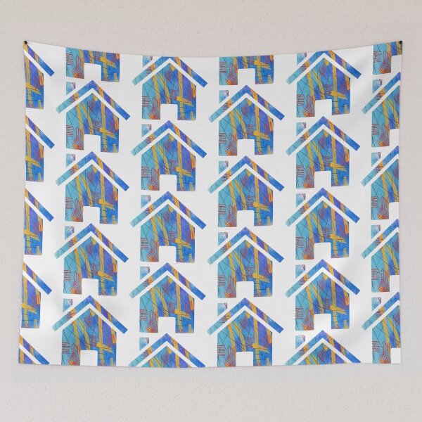 Item preview, House Abstract designed and sold by jhsells98.