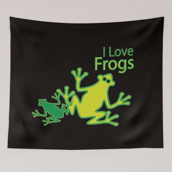 Item preview, I love Frogs designed and sold by JAZTshirt.
