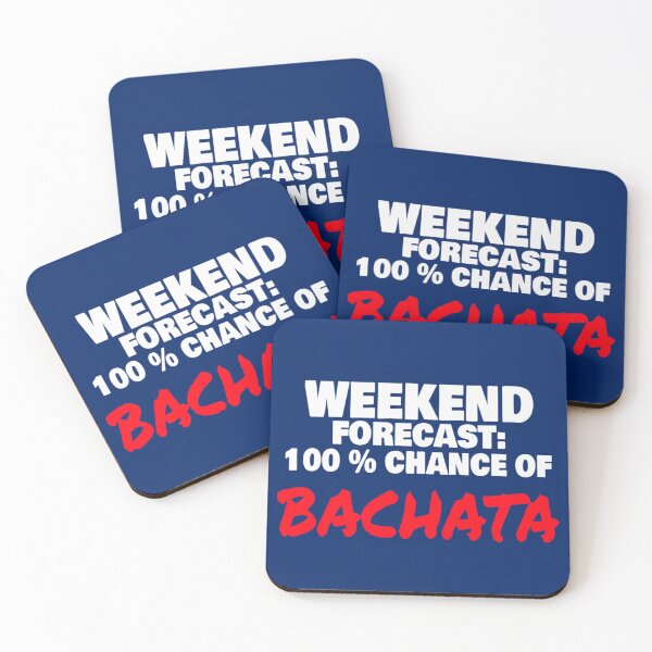 Item preview, Weekend Forecast 100% Chance of Bachata T Shirt Merch designed and sold by PRINTS2HOT.