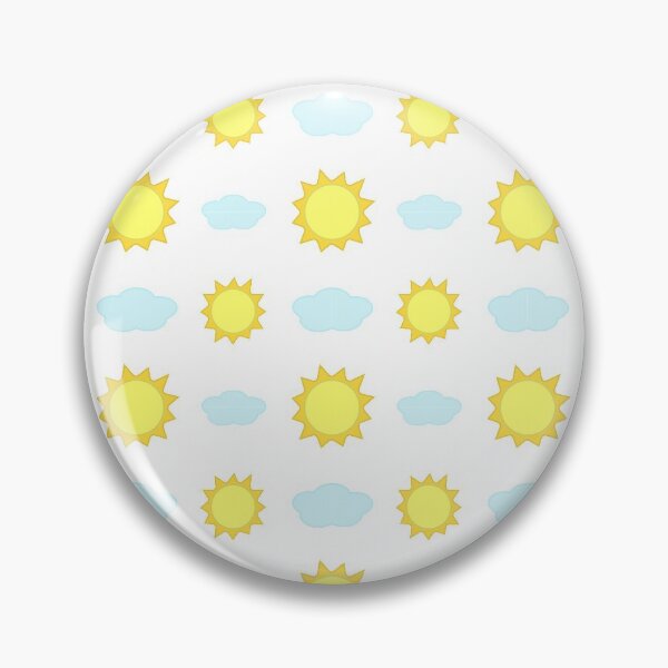 Item preview, Sun and Clouds Pattern designed and sold by Kelly Leung.