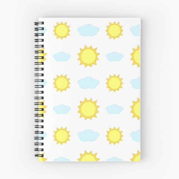 Item preview, Sun and Clouds Pattern designed and sold by Kelly Leung.
