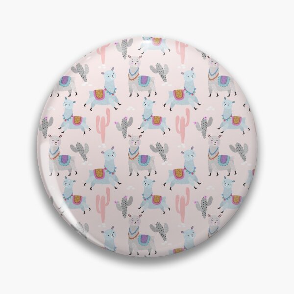 Item preview, Cute alpaca with cactus pattern designed and sold by della95.