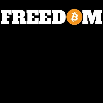 Imagen de la obra Freedom Bitcoin Cryptocurrency Mining BTC Miner Bitcoin Gear de DynamicDesign