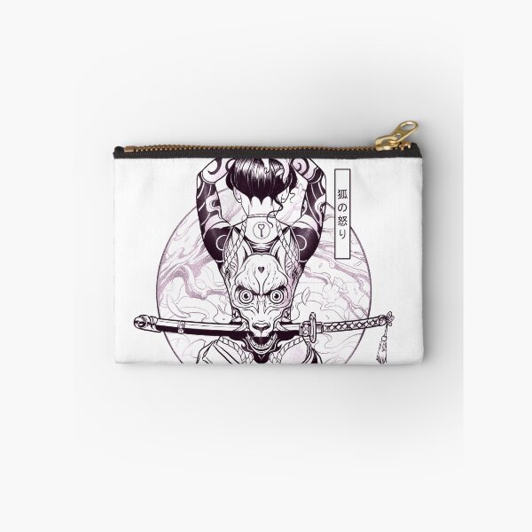 Item preview, Kitsune Fury - Black and White version  designed and sold by Bruno Mota.