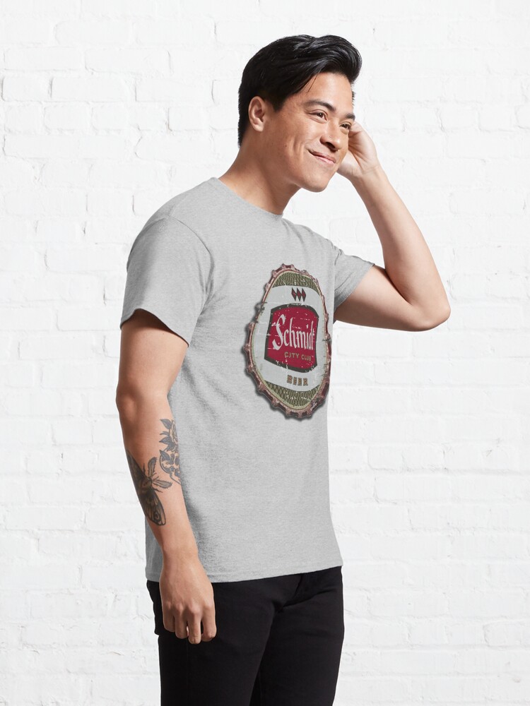 schmidt beer t shirt