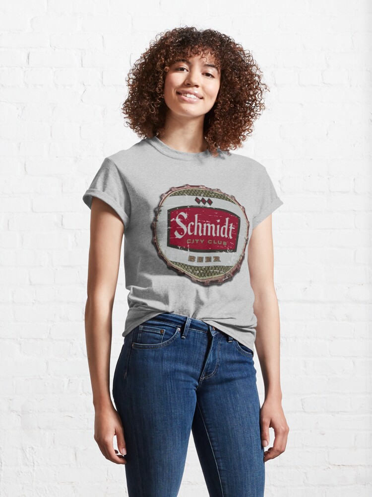 schmidt beer t shirt