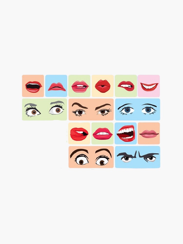 "Body parts " Sticker by LayerLines Redbubble