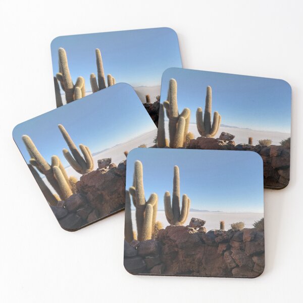 Item preview, Cactus in the Salar de Uyuni designed and sold by MAGU-PHOTOGRAPH.