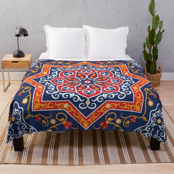 Item preview, Khayamiya - Royal Blue - Ramadan - رمضان خيامية  designed and sold by Alif-Shop.