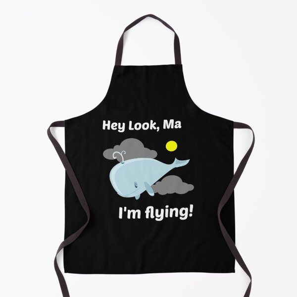 Item preview, Look Ma Flying Whale designed and sold by Aurorapod.