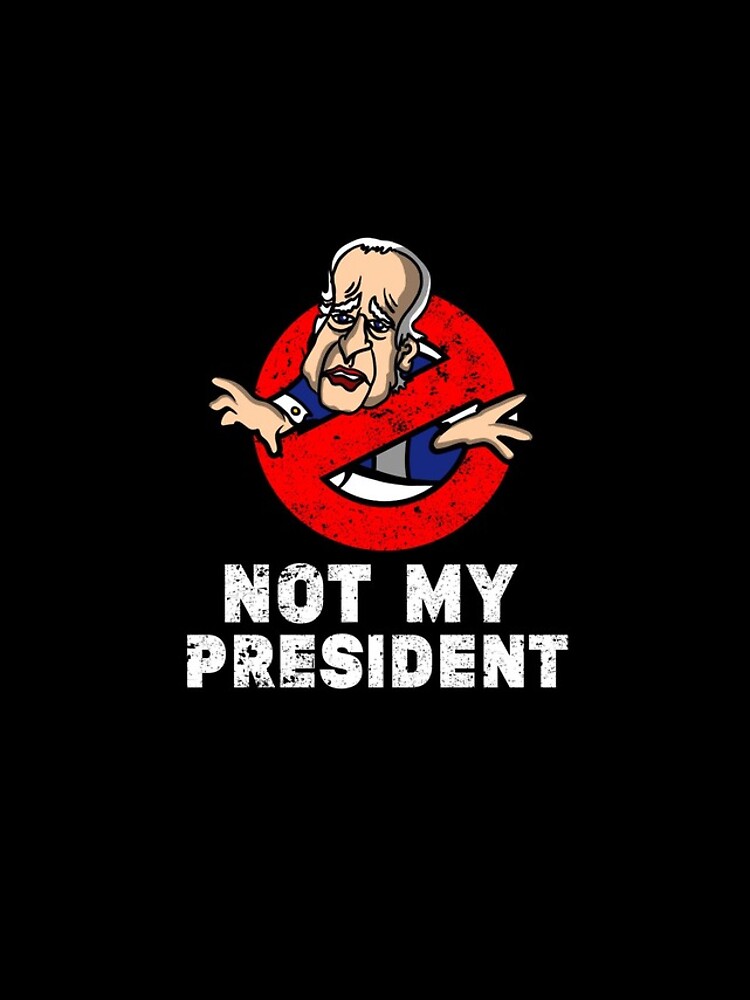 Aperçu 4 sur 4. Coque iPhone avec l'œuvre Not My President Biden Never Biden Anti Biden Hate Biden Gear créée et vendue par DynamicDesign.