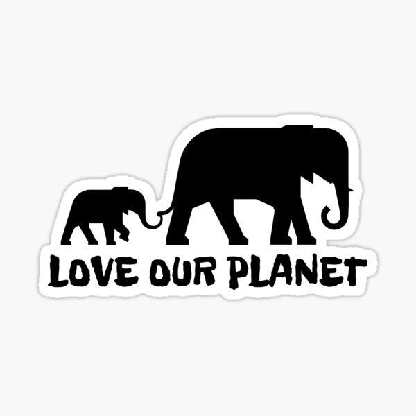 Love Our Planet Sticker